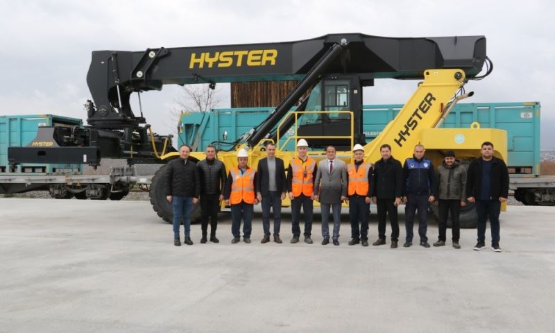 Killik Trenle Taşıma Operasyon Sahasında Atıklar Özenle Taşınıyor