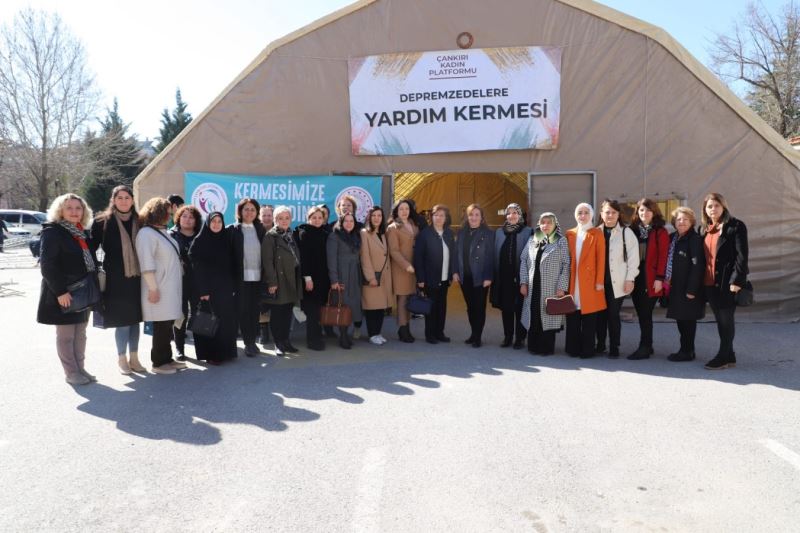 Çankırı Kadın Platformu’ndan “Kardeşlik ve Dayanışma Kermesi”