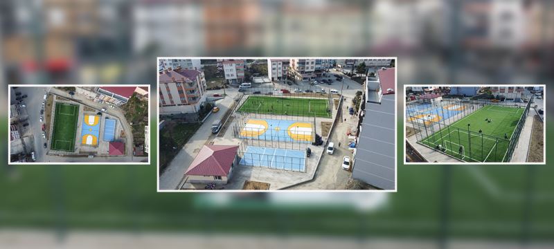 AKSU SEMT SAHASI AÇILIŞA HAZIRLANIYOR