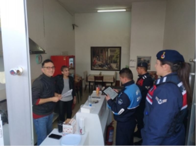 Zabıtadan Kırsal Bölgedeki İş Yerlerine Ruhsat Denetimi