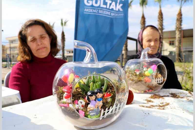 GELECEĞE DAİR UMUTLARINI KENDİ ELLERİYLE YEŞERTTİLER