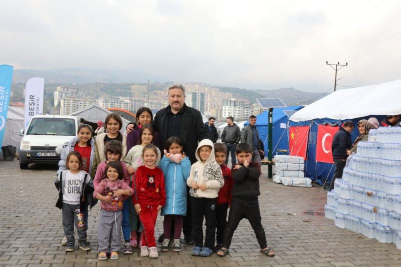 BAŞKAN PALANCIOĞLU KAHRAMANMARAŞ ÇADIRKENT