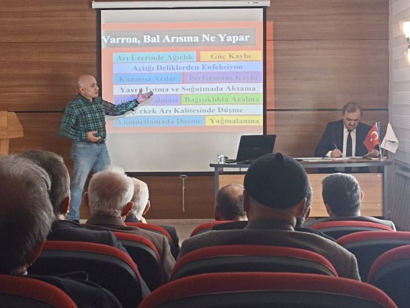 Çiftçilere ‘Sürdürülebilir Arıcılık’ eğitimi