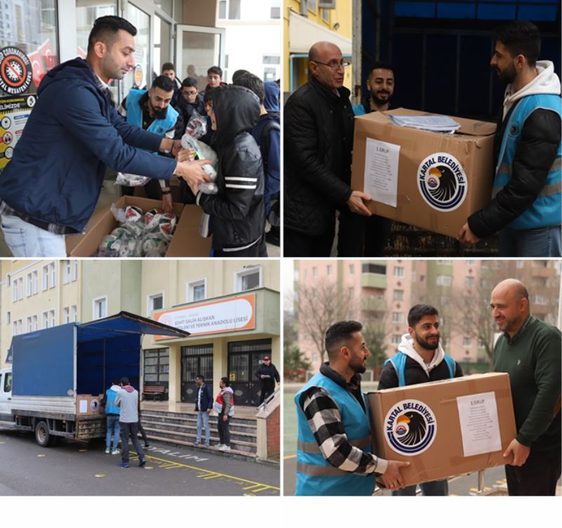 KARTAL BELEDİYESİ’NDEN İLÇEDEKİ OKULLARA SPOR MALZEMESİ DESTEĞİ