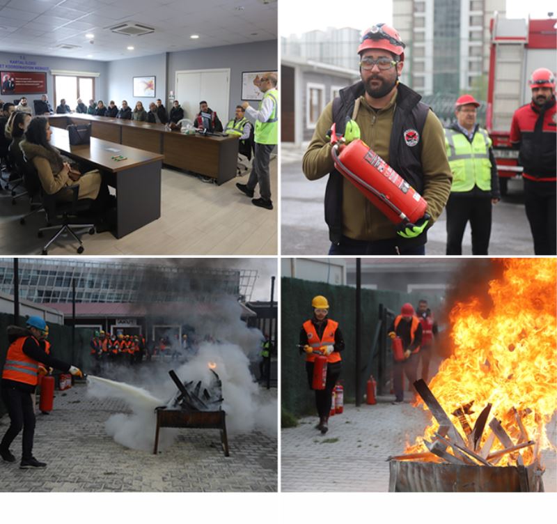 KARTAL BELEDİYESİ,  PERSONELİNİ OLASI AFETLERE HAZIRLIYOR