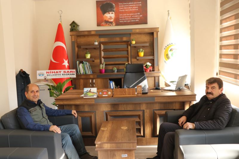 Belediye Başkanımız Nihat Sarı Orman İşletme personelinin haftasını kutladı