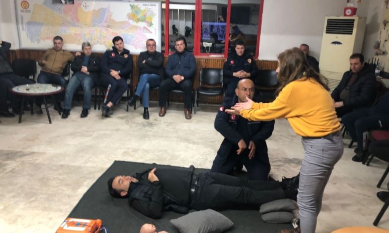 Temel İlkyardım Eğitimleri Aralıksız Sürüyor