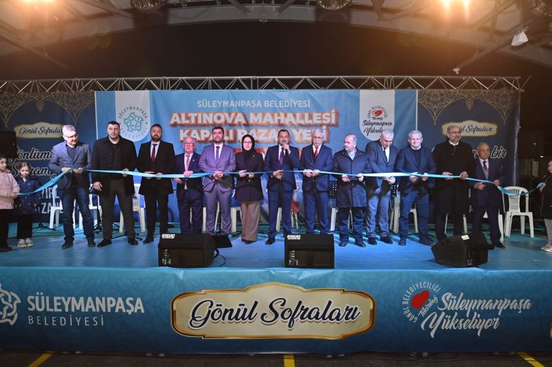 Üç büyük mahallede Gönül Sofraları on binlerce vatandaşı ağırladı