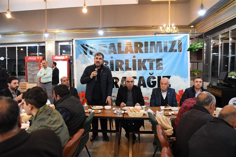 Ordu Milletvekilimiz Sayın Şenel Yediyıldız ile birlikte depremzede kardeşlerimizle iftarda bir araya geldik