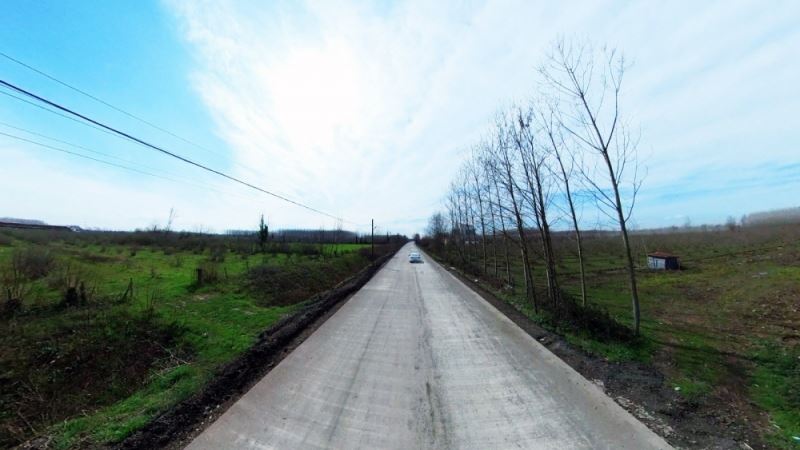 Beton yol ile nefes aldılar