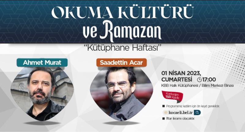 Büyükşehir’den Okuma Kültürü ve Ramazan söyleşisi