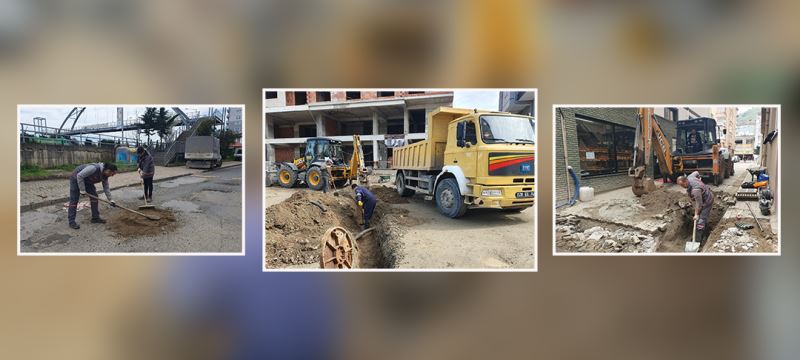 SU KANAL EKİPLERİ ŞEHRİN SORUNLARINI ÇÖZÜME KAVUŞTURUYOR