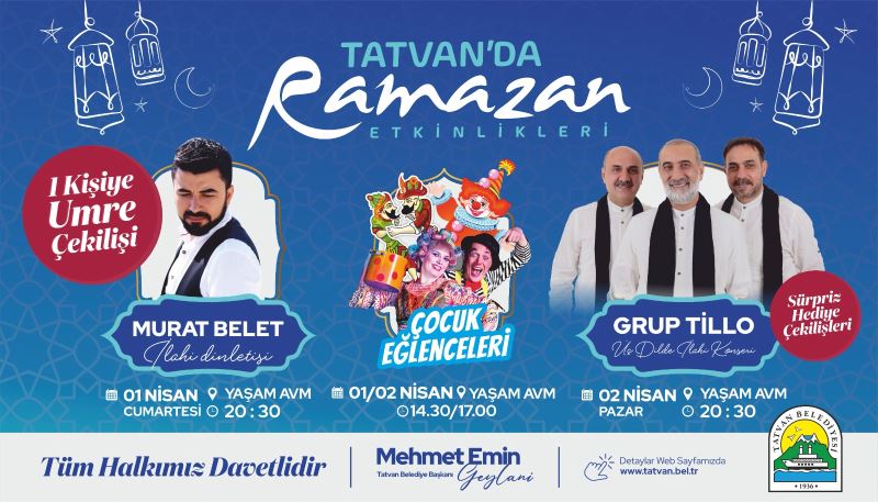 Tatvan’da Ramazan bir başka güzel.