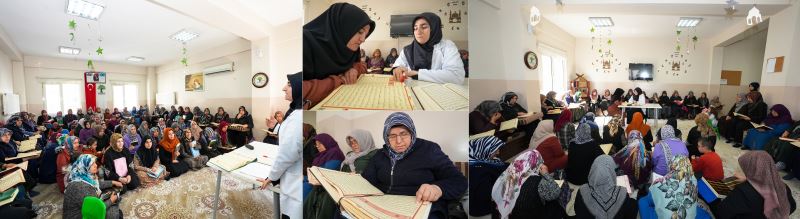 KUR’AN-I KERİM KURSU YOĞUN İLGİ GÖRÜYOR