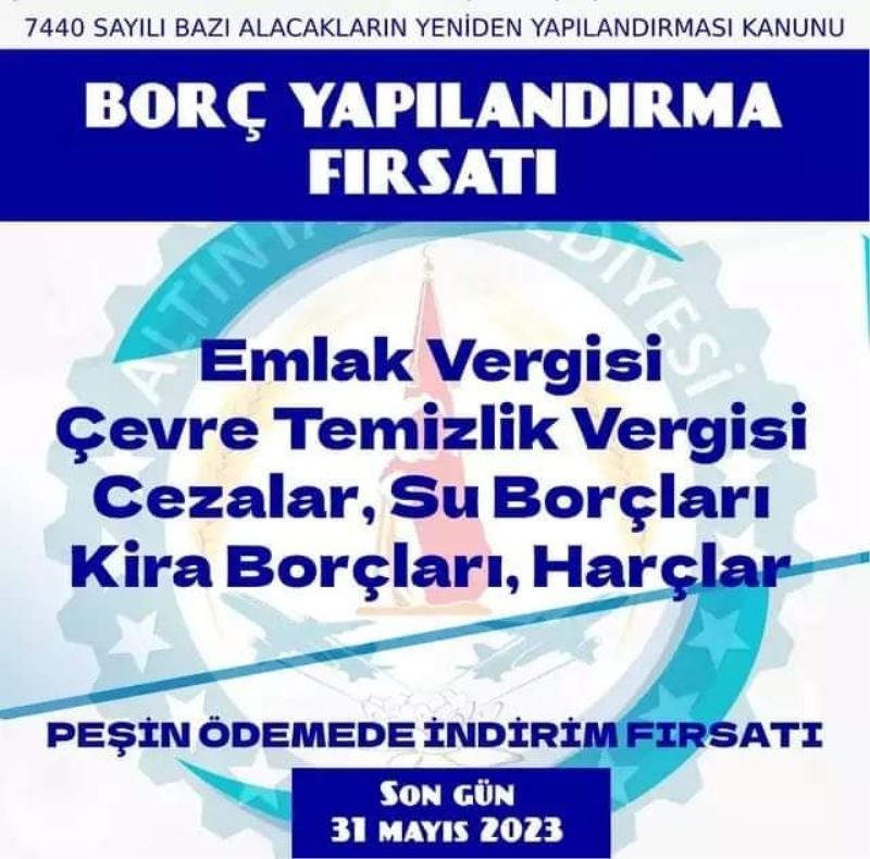 Borç Yapılandırma Fırsatı