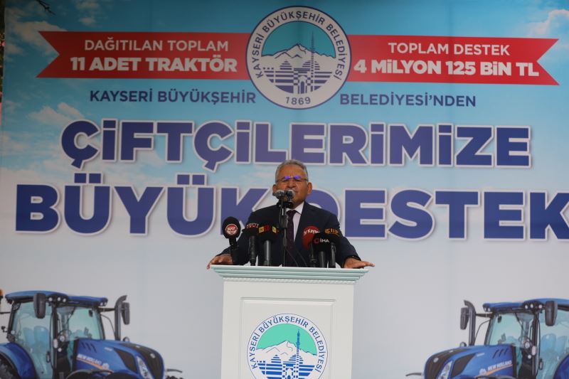 Başkan Büyükkılıç’tan 4 Yılda 226 Milyon TL’lik “Tarım ve Hayvancılık” Atılımı