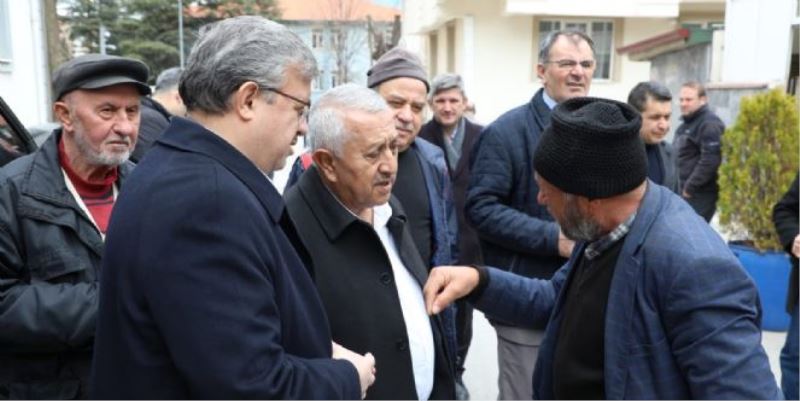 ZEYBEK BAŞKAN´DAN HAMİDİYE MAHALLESİ´NE ZİYARET