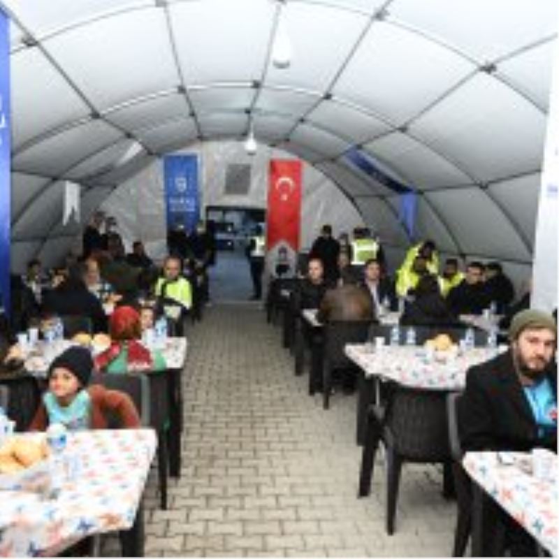 Afet bölgesinde Ramazan bereketi