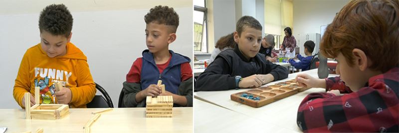 İşitme engelli çocuklara ‘Akıl Oyunları’ eğitimi