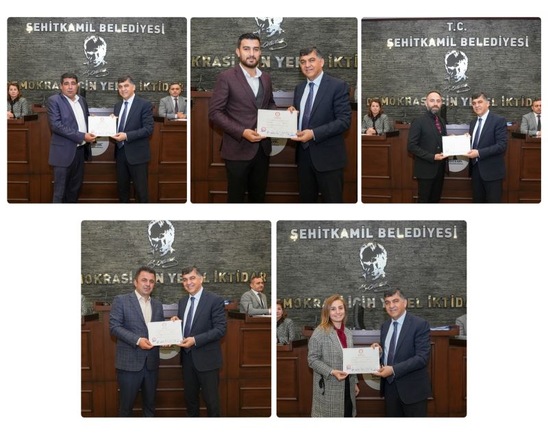 BAŞKAN FADILOĞLU, YENİ MECLİS ÜYELERİNE MAZBATALARINI TESLİM ETTİ