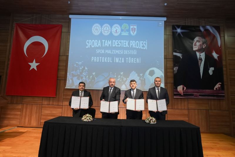 BAŞKAN FADILOĞLU’NDAN EĞİTİM VE SPORA TAM DESTEK