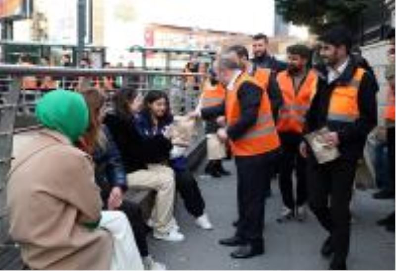 BAKAN MUSTAFA VARANK KAĞITHANELİLERLE BULUŞTU