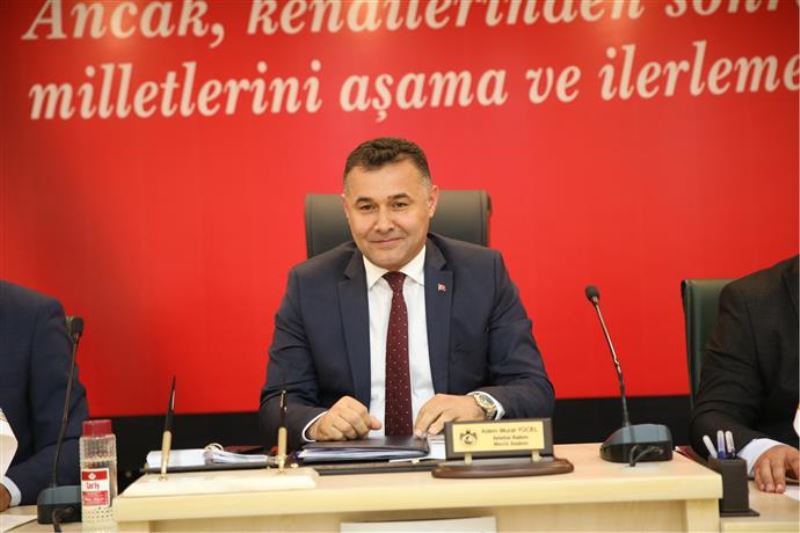 BAŞKAN YÜCEL’İN FAALİYET RAPORU MECLİSTE KABUL EDİLDİ