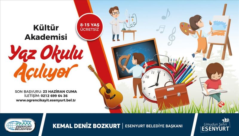 Yaz Okulu Açılıyor