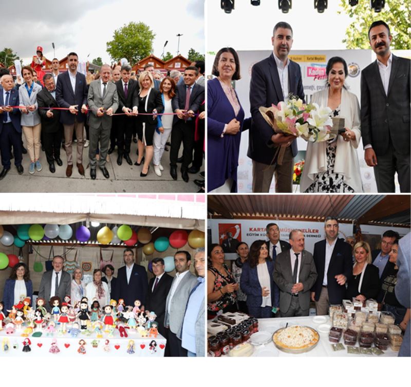 “KARTAL KADIN EMEĞİ FESTİVALİ” GÖRKEMLİ BİR TÖRENLE AÇILDI