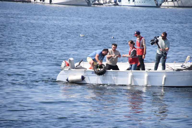 Denizden çıkanlar görenleri şaşırttı