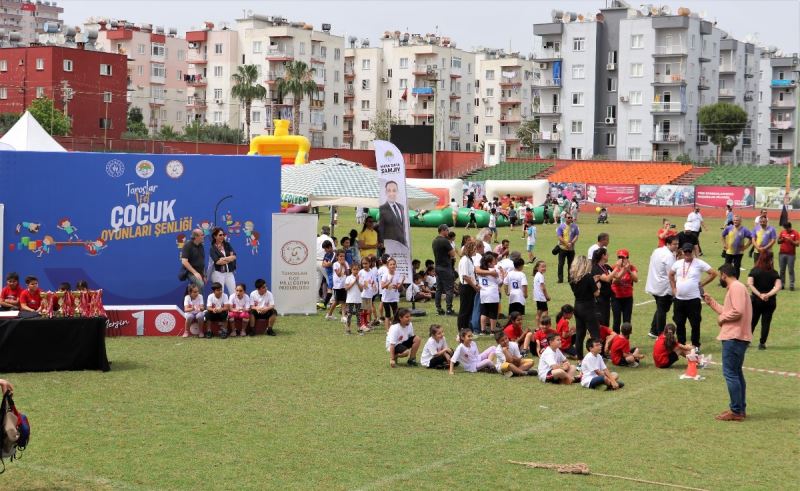 ÇOCUKLAR HEM YARIŞTI, HEM DOYASIYA EĞLENDİ