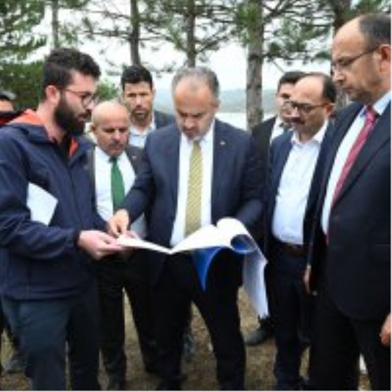 Büyükorhan’a göl manzaralı sosyal tesis