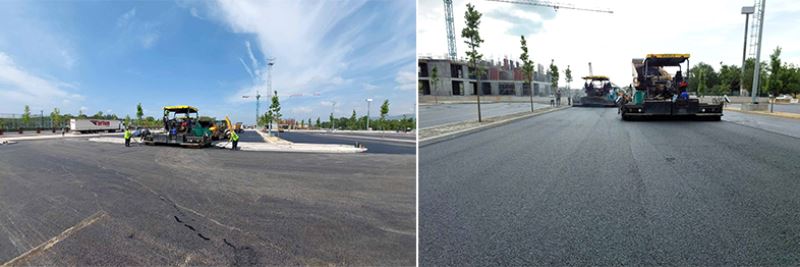 Sağlıklı Yaşam Parkı otoparkı asfaltlandı