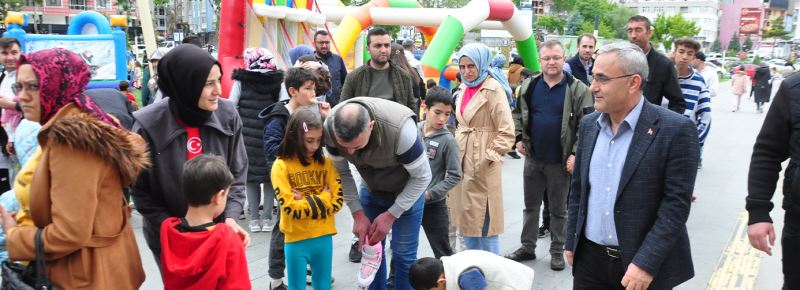 ÇOCUKLARIMIZ GÖNÜLLERİNCE EĞLENDİLER