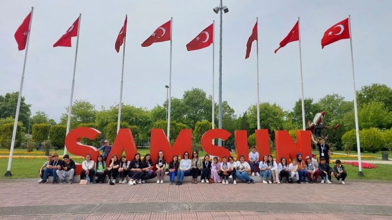 Gençler Samsun’u keşfediyor