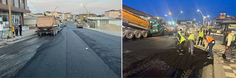 Darıca Lokman Hekim Caddesine aşınma asfaltı