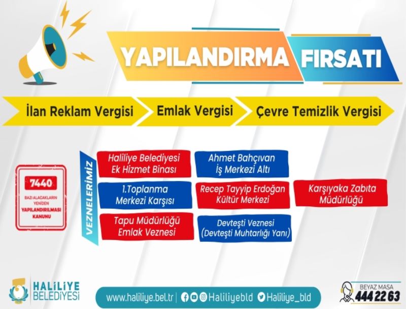 YAPILANDIRMA FIRSATINDA SON TARİH 30 HAZİRAN