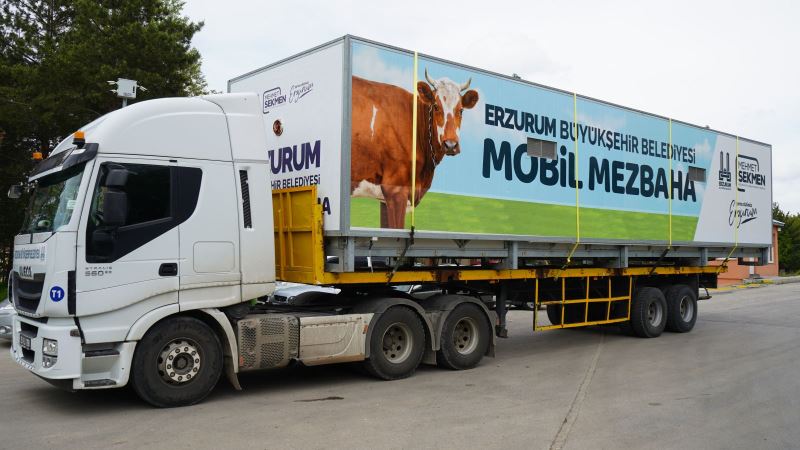 BÜYÜKŞEHİR’DEN KARDEŞ ŞEHİR ADIYAMAN’A MOBİL MEZBAHA