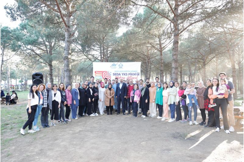 SEDA öğrencileri, YKS öncesi düzenlenen piknikte moral depoladı
