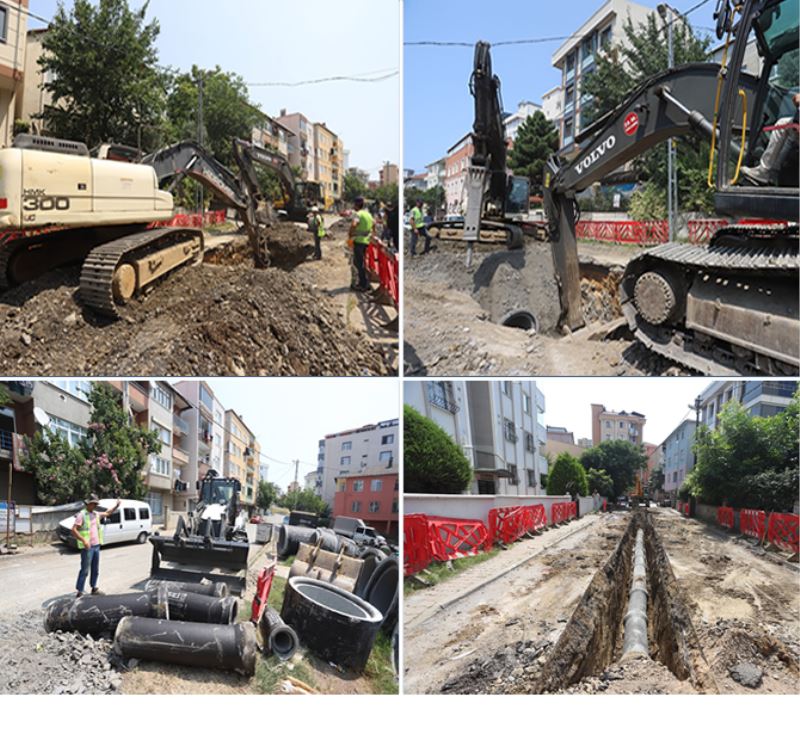 KARTAL’DA KANAL ÇALIŞMALARI İLE SU BASKINLARI TARİH OLUYOR