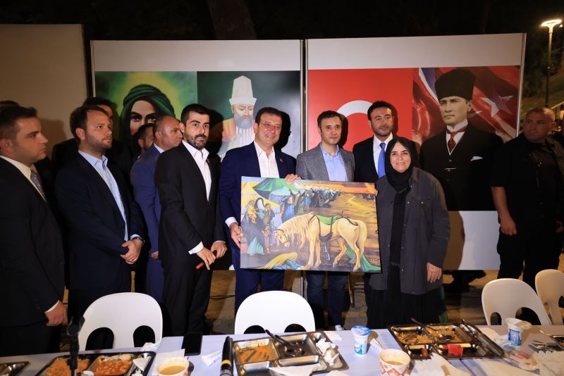 MUHARREM MATEMİ LOKMASINA ORTAK OLDU