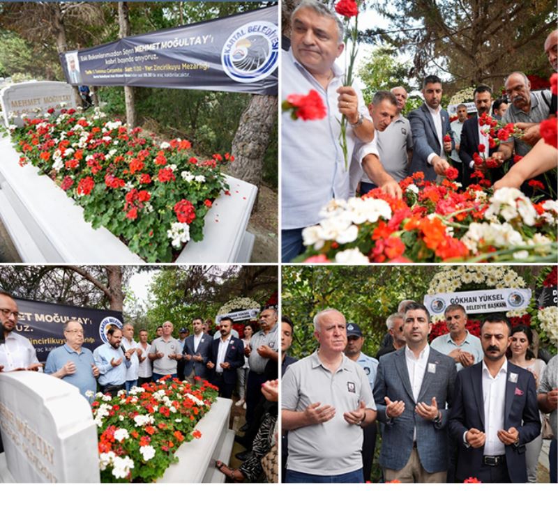 ESKİ BAKAN MEHMET MOĞULTAY KABRİ BAŞINDA ANILDI