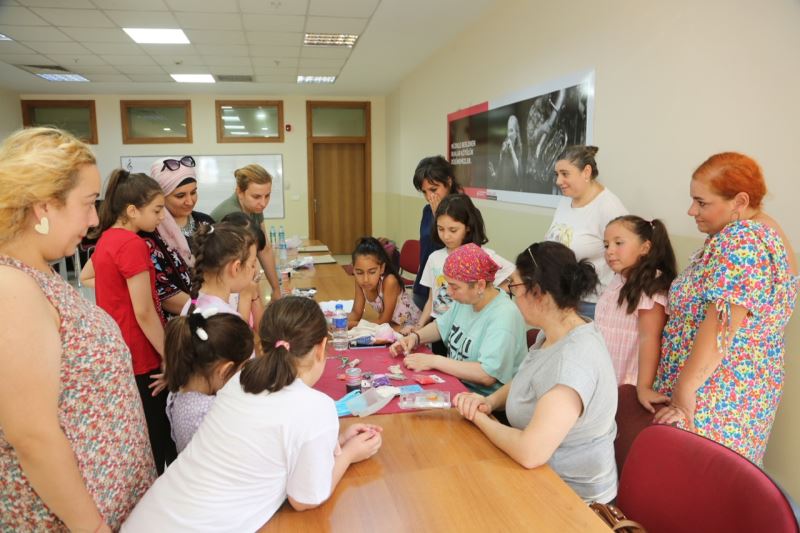 YAZ SANAT ATÖLYELERİ BAŞLADI