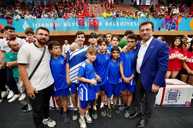 İBB’NİN SPORA VE SPORCUYA DESTEĞİ ARTARAK SÜRÜYOR