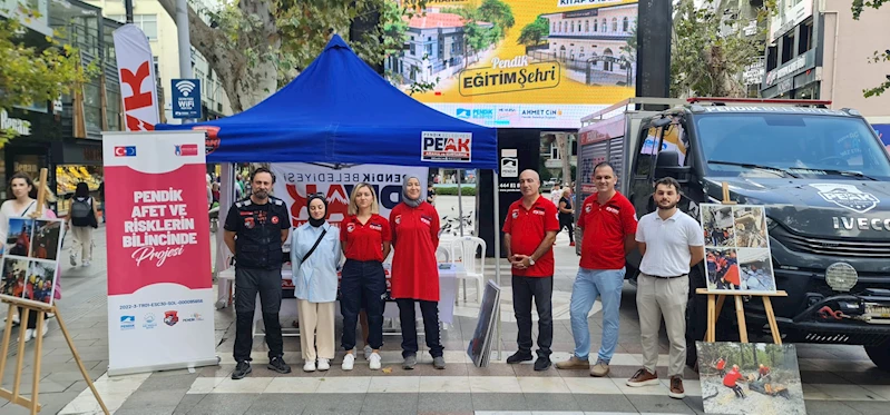 Pendiklileri deprem konusunda bilinçlendiriyorlar