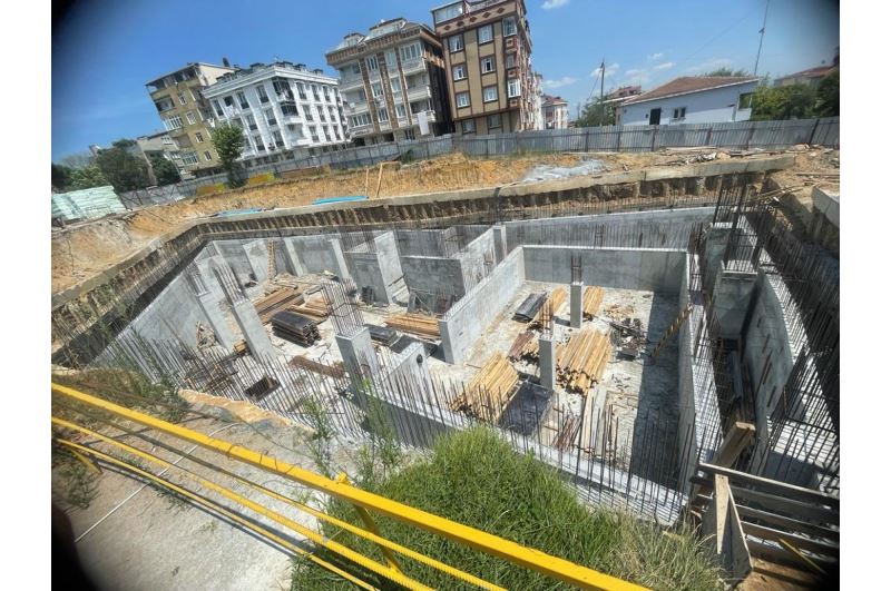 Zübeyde Hanım Kültür Merkezi İnşaatı Hızla Devam Ediyor