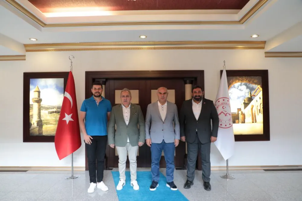 AĞRI VALİMİZ MUSTAFA KOÇ, UYAFA HEYETİNİ KABUL ETTİ