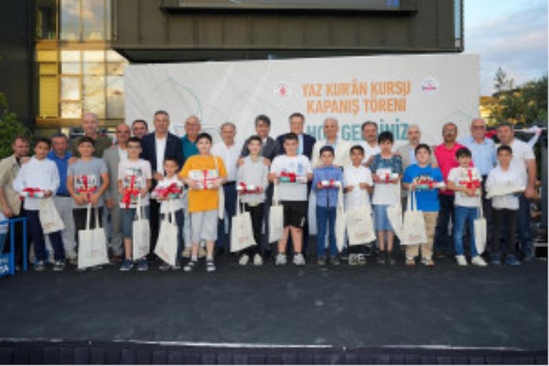 KUR’AN’A GÖNÜL VEREN İKİ BİN ÇOCUK BAŞKAN YILDIRIM’DAN SERTİFİKASINI ALDI