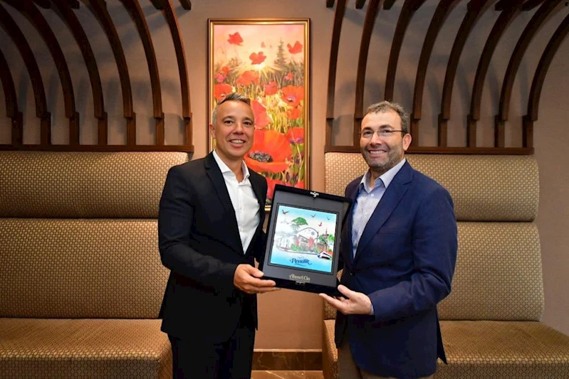 Kardeş şehir Macaristan Kispest’ten gelen heyet Pendik’te ağırlandı