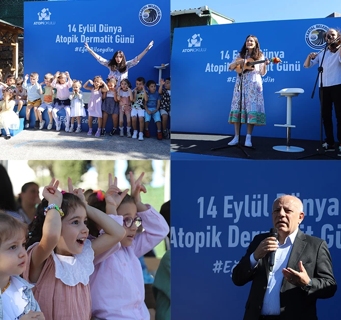 EZO SUNAL, KARTAL BELEDİYESİ KREŞİNDE ALERJİK ÇOCUKLARLA BULUŞTU